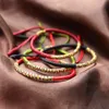 2021 창조적 인 짠 팔찌 수제 다이아몬드 매듭 팔찌 다채로운 빨간 핸드 밧줄 용 보트 축제