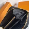 Designer Zippy Zipper Portefeuilles Vrouwen Lange Portemonnees Mode Effen Kleur Lederen Reliëf Clutch Coin Portemonnee Creditcard Slot Portemonnee met Doos