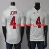 Alabama Crimson Tide Jerseys 13 Tua Tagovailoa Jersey 4 Jerry Jeudy 2 Jalen Hurts NCAA College Football Jersey Rouge Blanc Cousu 150TH