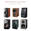 Portable Speakers 2Pcs 80W 2 Way Hi-Fi Audio Treble Bass Speaker Frequency Divider Stereo Crossover Filters For 4-8Ohm