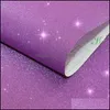 Tapety Wystrój Home Gardengololold DIY Lśniący Tapeta Glitter Prezenty Ścienne Pole Pakiet Dressing Table Naklejki Samoprzylepne Sypialni Naklejki
