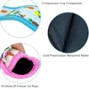 Ice Cream Tools Sublimation Blank Reusable Neoprene Popsicle Holder Insulator Sleeves Freezer Holders Antifreezing Sleeve Bags MMA270