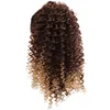 14 polegadas afro kinky encaracolado rabo de cavalo sintético simulação extensões de cabelo humano pacotes clip em rabos de cavalo cj5806262693