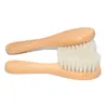 Cepillos de baño de madera Cepillo para el cabello para bebés recién nacidos Cepillo masajeador para bebés JJA11021