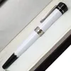 Penna di lusso Lucky Star Series Design Roller Roller Penne fatte di regalo di alimentazione in ceramica bianca di alta qualità per fidanzato