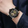 MINI FOCUS Moda Luxury Brand Orologio da uomo Impermeabile Sport militare Uomo Orologio da polso al quarzo Relogio Masculino Cinturino in silicone X0625