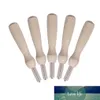 5PCS Wooden Handle Holder with Felting Needles DIY Craft Sewing Needlework Felt Hand Needles Tool Factory price expert design Quality Latest Style Original Status