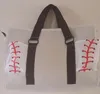 2021 SQure Softball Bolsa de Beisebol Grande Viagem Duffle Duffle Designers de Canvas Futebol Mulheres Shopping Totes Esportes Fittness Sacos de ombro