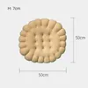 Cushion/Decorative Pillow Creative Round Seat Cushion Bed Back Cushions Household Floor Pad Cookie Shape Pads For Kids