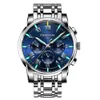 Gentleman Automatic Selfwind Wrist Watch echte Karnevalshandgelenke selbstluminöser Nachtlicht 8799g Men039s Tritium Watch8000136