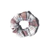 Vrouwen streep plaid scrunchies herfst en winter mode scrunchie voor meisjes paardenstaart houders haarring haaraccessoires