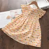 곰 리더 귀여운 소녀 드레스 여름 여자 옷 활 공주 드레스 어린이 여름 옷 아기 여자 드레스 캐주얼 착용 210708