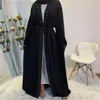 民族服EID Mubarak Abaya Dubai Turkeyイスラム教徒のアビヤスのためのアビヤスのためのトルコのハイハブカフランドレスカフンイスラムヴェスティドアラブMujer