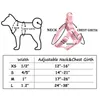 Harnais de chien de velours rose Laisse de chien de base Tissu de coton à boucle réglable pour chien ou chat 210712