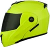 Motorcykelhjälmar Dot Flip Up Hjälm Double Visors Racing Modular Dual Lens Full Face Motocross Casco