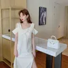 Französisch Elegante Kleider Frauen Casual Kurzarm Vintage Midi Kleid Büro Dame Abendkleid Koreanische Sommer Chic 210521