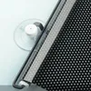 Parabrezza retrattile per auto in PVC Parasole Auto Anteriore Posteriore Finestre laterali Parasole Protezione interna anti-UV Visiera parasole Parasole grigio / nero