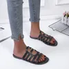 Summer Women's Flip Flops Casual Women Slippers Solid Color Comfort Slides Flat Shoes Outdoor Sandals Zapatillas Sandalias