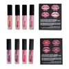 4pcs/Set Matte Liquid Lipstick Lip Gloss Non-Stick cup rouge a levre Lipgloss maquillaje Set