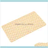 Matten aessories Home Gardennon Slip Bathtub Mat Kids Douchekussentjes PVC Pad Badkamerbenodigdheden Extra zachte Eco -vriendelijke TPE Bath Mats1 Drop Deli