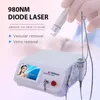 30W 980nm diodlaser vaskulär borttagning nagelsvampbehandlingsmaskin med 3 handtag för klinik och salong användning