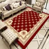 Carpets European Style Carpet Living Room Sofa Coffee Table Non-Slip American Classical Study Large Home Decoration