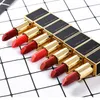 moisturizing lipstick Black gold tube mouth red does not fade non stick cup long lasting is easy to decolorize