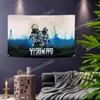 Tarkov Flag Banner Art Home Decoration Hanging Flagsからの脱出3 * 5ft 96 * 144cm絵画壁アートプリントポスター
