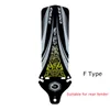 MTB Acessórios Fender M Mudaguard Resina Asas para Bicicleta Frente Roda Traseira Mountain Bike Ciclismo Peças de bicicleta