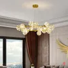 Lampe à suspension de luxe Style européen Lampes suspendues Moderne Simple LED Guirlande lumineuse pour Foyer Salle à manger Chambre Éclairage à la maison Lampes
