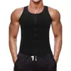 Body Shapers Hommes Mode Minceur Skinny Shaper 2022 Néoprène Fitness Sweat-shirt Taille Entraîneur Bodybuilding Slim Fit Zipper