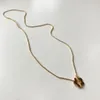 Sterling Silver Round Bead Chain Flower Choker Halsband 18K Gold O T Buckle Elegant Kort för kvinnor 925 smycken hänge halsband288r