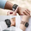 Watch -cases gehard glazen schermbeschermer voor Apple Watch 8 7 6 SE 5 4 3 2 1 38mm 40 mm 41 mm 45 mm 42 mm 44 mm Cover Volledige bescherming