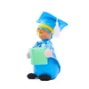 22cm Graduation Gnome Doll Lovely Party Supplies Wearing Bachelor Cap Nain Faceless jouet Home Decor