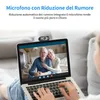 Webcam USB avec microphone, caméra Web 2MP pour conférence en streaming en direct, Webcams6699836