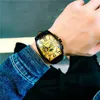 Relógios de pulso Relógios Masculino 2021 Mecânico Pagani Design Montre Automatique Homme Tourbillon Relógio à prova d'água em forma de Tonneau317k