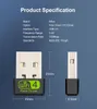 MINI USB WIFI ADAPTER 150MBPS WIFI ADAPTER للكمبيوتر الشخصي USB Ethernet WiFi Dongle 24G Card Card Atena Wi Fi Receiver4062039