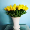 TULIP Artificial Flower Real Touch Artificial Bouquet Fake Flower For Wedding Decoration Flowers Home Garen Decor2518574