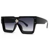 Vintage Glasses For Hip Hop Fashion Personalized Sunglasses Men Square Millionaire Diamond Flower