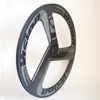 700C Road Bike Vision Metorn 3 Spoke Carbon Wheels Track Wheelset Clincher Rohrular 3 -Spoke Fixed Gear Rim7816931