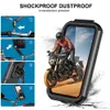 Étui de téléphone étanche pour voiture, guidon de moto, rétroviseur 3 à 6 8, sac de montage pour téléphone portable, moto, Scooter, téléphone St2510