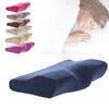 Butterfly Memory Foam Sängkläder Kudde - Polyester / Bomull Ergonomisk Cervical Neck Protection Travel