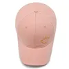 Solid Baseball Cap Women Summer Sunscreen Hat Smile Character Embroidery Casual Adjustable Men Snapback Sunhat Golf