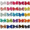 2021 Новая Европа Baby Girls Big Bow Clip Clip Kids Bowknot Barchet Barnettes Детские волосы Аксессуар