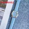 TOP Fashion Luxury Women Small Dial Watch nice designer Red Green Blue Black Leather Lady Watch High Quality Quartz Clock