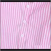 Летние детские розовые розовые полосатые рубашки с короткими короткими крошками 3шт мода девочка одеваются на 27 лет детей ofouj mh61o