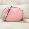 Evening Bags Fashion Cute Satchels Charm Tassel For Women Small Luxury Shoulder Bag Leather Oval Cross Body Purses
