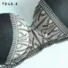 Briefs Panties Marka Lingerie Siyah Nakış Dantel Sütyen B C D Cup Kalın Pamuk İç Çamaşırı Kadınlar İçin Set Sexyere Seksi Push Up Sütyen Külot Seti L2304