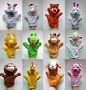 12Pcs/Lot Funny Hand Puppets For Kids Plush Hand Puppets For Sale Chinese Zodiac Style Cartoon Hand Puppets Large Size 1034 V2