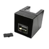 Titta på Winders High Class Motor Shaker Winder Holder Display Automatisk mekanisk Winding Box Jewelry Watches Black256D